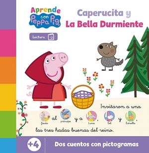APRENDE CON PEPPA. CAPERUCITA Y LA BELLA DURMIENTE (PEPPA PIG. LECTOESCRITURA) | 9788448868482 | HASBRO / EONE