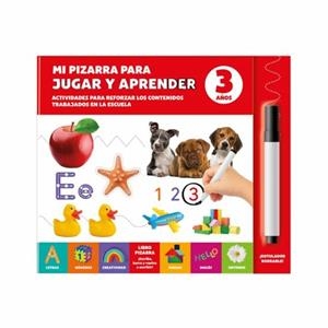 MI PIZARRA PARA JUGAR Y APRENDER 3 AÑOS | 9788410133433 | IMAGILAND
