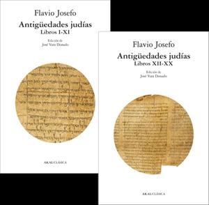 ANTIGUEDADES JUDIAS (2 VOLS.) | 9788446055419 | JOSEFO, FLAVIO