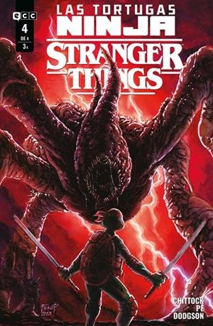 TORTUGAS NINJA, LAS / STRANGER THINGS 04 | 9788410203433 | CHITTOCK, CAMERON