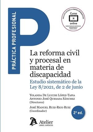 REFORMA CIVIL Y PROCESAL EN MATERIA DISCAPACIDAD, LA (2ª ED) | 9788410174511 | DE LUCCHI LOPEZ-TAPIA, YOLANDA
