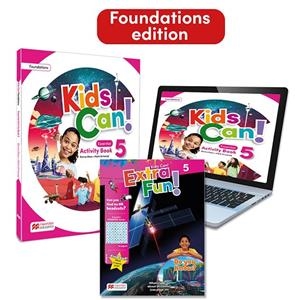KIDS CAN!  FOUNDATIONS 5 ESSENTIAL ACTIVITY BOOK & EXTRA FUN | 9781035126965 | SHAW, DONNA / OMEROD, MARK
