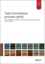 TODO FORMULARIOS : PROCESO PENAL | 9788490907726 | REDACCIÓN