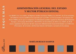ADMINISTRACIÓN GENERAL DEL ESTADO Y SECTOR PÚBLICO ESTATAL. ESQUEMAS | 9788491485117 | BURZACO SAMPER, MARÍA