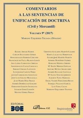 COMENTARIOS A LAS SENTENCIAS DE UNIFICACIÓN DE DOCTRINA. CIVIL Y MERCANTIL. VOLU | 9788491486756 | YZQUIERDO TOLSADA, MARIANO