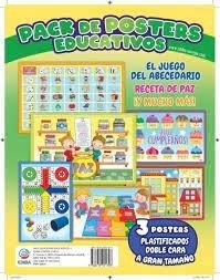 PACKS DE POSTERS EDUCATIVOS EL JUEGO DEL ABECEDARIO | 9788419011398