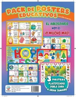 PACKS DE POSTERS EDUCATIVOS EL ABECEDARIO | 9788419011404