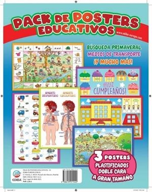 PACKS DE POSTERS EDUCATIVOS BÚSQUEDA PRIMAVERAL | 9788419011442