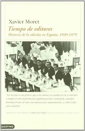 TIEMPOS DE EDITORES | 9788423334445 | MORET, XAVIER