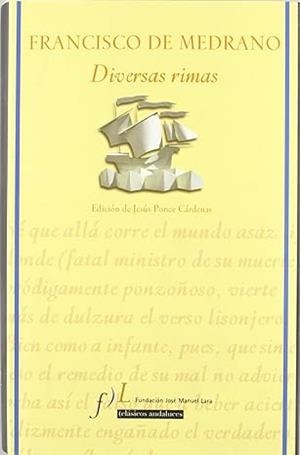 DIVERSAS RIMAS | 9788496152946 | DE MEDRANO, FRANCISCO