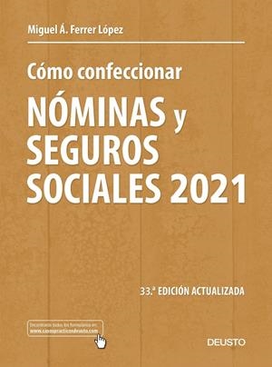 COMO CONFECCIONAR NOMINAS 2021 | 9788423432493 | FERRER LÓPEZ, MIGUEL ÁNGEL
