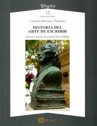 HISTORIA DEL ARTE DE ESCRIBIR | 9788492658893 | HERVÁS, LORENZO