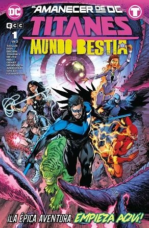 TITANES : MUNDO BESTIA 01 | 9788410203594 | TAYLOR, TOM / BROWN, CHUCK / ZDARSKY, CHIP