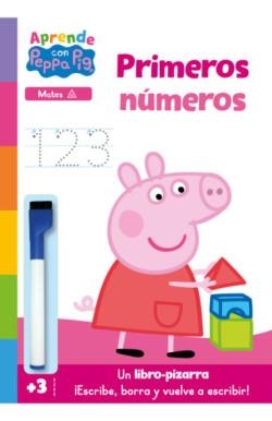 APRENDO CON PEPPA PIG. PRIMEROS NÚMEROS (LIBROPIZARRA) | 9788448859084 | HASBRO/EONE