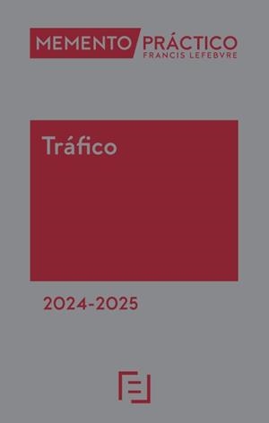 MEMENTO PRACTICO TRAFICO 2024 - 2025 | 9788419896971 | LEFEBVRE-EL DERECHO