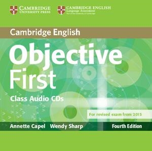 OBJECTIVE FIRST CLASS AUDIO CDS (2) 4TH EDITION | 9781107628540 | CAPEL, ANNETTE / SHARP, WENDY
