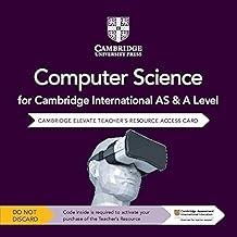 CAMBRIDGE INTERNATIONAL AS & A LEVEL COMPUTER SCIENCE ELEVATE TEACHER'S RESOURCE ACCESS CARD | 9781108718813