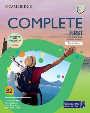 COMPLETE FIRST. WITH ANSWERS AND DOWNLOADABLE AUDIO. | 9781108903394 | BROOK-HART, GUY / UDDIN, JISHAN / PASSMORE, LUCY / COPELLO, ALICE