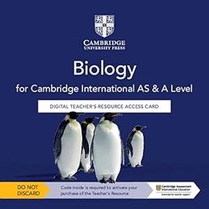 CAMBRIDGE INTERNATIONAL AS & A LEVEL BIOLOGY. TEACHER'S RESOURCE ACCESS CARD | 9781108797795