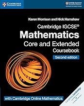 CAMBRIDGE IGCSE MATHEMATICS CORE AND EXTENDED COURSEBOOK | 9781108525732