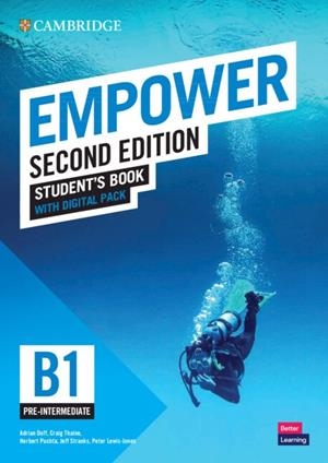 EMPOWER PRE-INTERMEDIATE/B1 STUDENT'S BOOK WITH DIGITAL PACK | 9781108961424 | DOFF, ADRIAN / THAINE, CRAIG / PUCHTA, HERBERT / STRANKS, JEFF / LEWIS-JONES, PETER / BURTON, GRAHAM