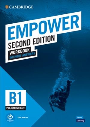 EMPOWER PRE-INTERMEDIATE/B1 WORKBOOK WITHOUT ANSWERS | 9781108961479 | ANDERSON, PETER