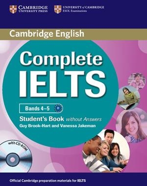 COMPLETE IELTS BANDS 4?5 STUDENT'S BOOK WITHOUT ANSWERS WITH CD-ROM | 9780521179577 | BROOK-HART, GUY / JAKEMAN, VANESSA