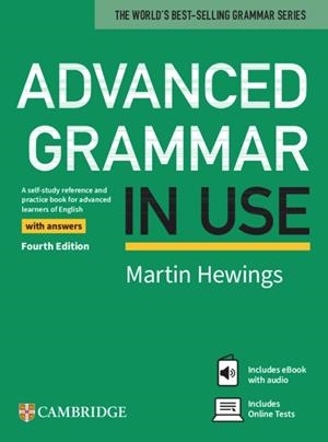 ADVANCED GRAMMAR IN USE BOOK WITH ANSWERS AND EBOOK AND ONLINE TEST | 9781108920216 | HEWINGS, MARTIN