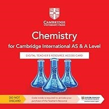 CAMBRIDGE INTERNATIONAL AS AND A LEVEL CHEMISTRY. TEACHERS RESOURCE | 9781108796590