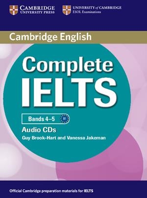 COMPLETE IELTS BANDS 4-5 CLASS AUDIO CDS (2) | 9780521179584 | BROOK-HART, GUY / JAKEMAN, VANESSA