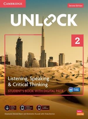 UNLOCK LEVEL 2 LISTENING | 9781009031462 | DIMOND-BAYIR, STEPHANIE / RUSSELL, KIMBERLY / SOWTON, CHRIS
