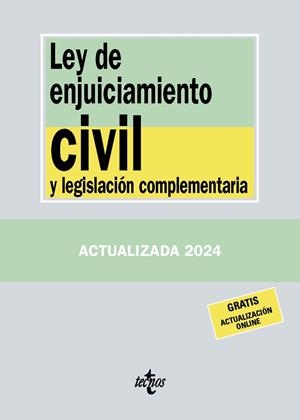 LEY DE ENJUICIAMIENTO CIVIL Y LEGISLACIÓN COMPLEMENTARIA (27ª EDICIÓN) | 9788430988402 | EDITORIAL TECNOS