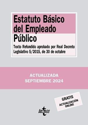 ESTATUTO BÁSICO DEL EMPLEADO PÚBLICO | 9788430991013 | EDITORIAL TECNOS