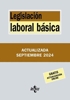 LEGISLACIÓN LABORAL BÁSICA | 9788430991020 | EDITORIAL TECNOS