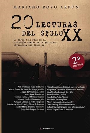 20 LECTURAS DEL S. XX | 9798394435782 | ROYO ARPÓN, MARIANO