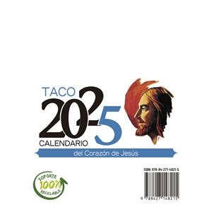 TACO 2025 SAGRADO CORAZÓN JESUS MESA CON SOPORTE | 9788427148215