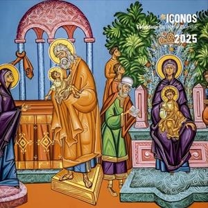 CALENDARIO 2025 PARED ICONOS | 9788427148284