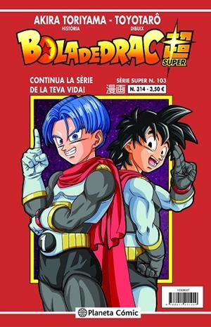 BOLA DE DRAC SÈRIE VERMELLA 314 / SUPER 103 | 9788411401500 | TORIYAMA, AKIRA