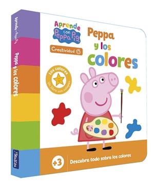 APRENDE CREATIVIDAD CON PEPPA PIG. PEPPA Y LOS COLORES (+3 AÑOS) | 9788448868758 | HASBRO/EONE