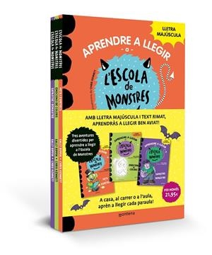 APRENDRE A LLEGIR A L'ESCOLA DE MONSTRES. PACK AMB ELS LLIBRES 7, 8 I 9 | 9788410298699 | RIPPIN, SALLY