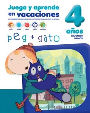 CUADERNO DE VACACIONES 4 AÑOS PEG + GATO | 9788491960133