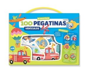 MALETÍN 100 PEGATINAS - VEHÍCULOS | 9788418861031 | IMAGILAND