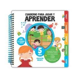 CUADERNO PARA JUGAR Y APRENDER 5 AÑOS | 9788418861086 | IMAGILAND