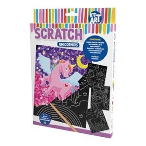 KIT ART SCRATCH UNICORNIOS | 9788418861444 | IMAGILAND