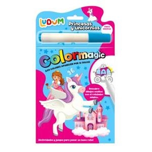 COLORMAGIC PRINCESAS Y UNICORNIOS TINTA MAGICA | 9788418861512 | IMAGILAND