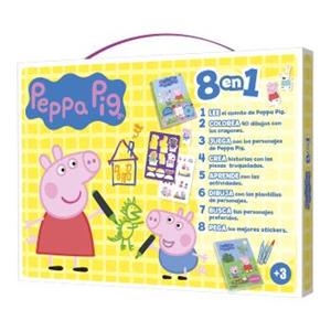 LUDUM MALETÍN 8 EN 1 PEPPA PIG | 9788418861529 | IMAGILAND