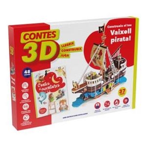 CONTES 3D - VAIXELL PIRATA | 9788418861925 | IMAGILAND