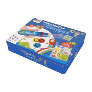 KIT PROJECTOR CONTES PER SOMIAR (CAIXA METÀL·LICA) | 9788418861949 | IMAGILAND