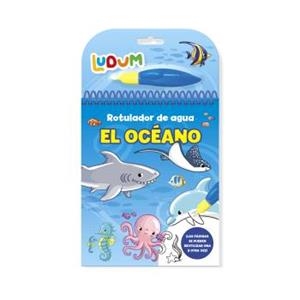 LUDUM  LIBRETA ROTULADOR DE AGUA EL OCEANO | 9788418861994 | IMAGILAND