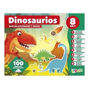 LUDUM BLOC 8 EN 1 DINOSAURIOS | 9788410133020 | IMAGILAND